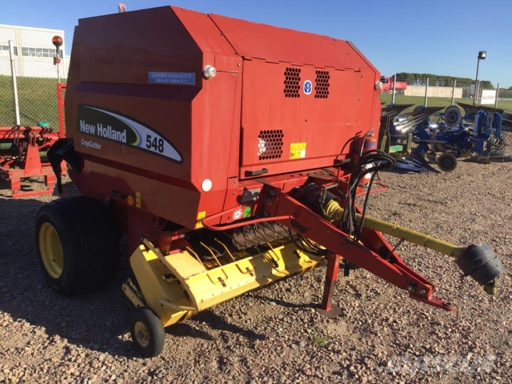 New Holland 548 Lis na válcové balíky