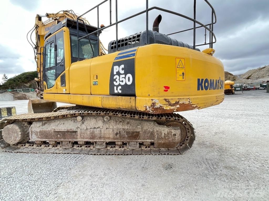 Komatsu PC 350 LC Pásová rýpadla