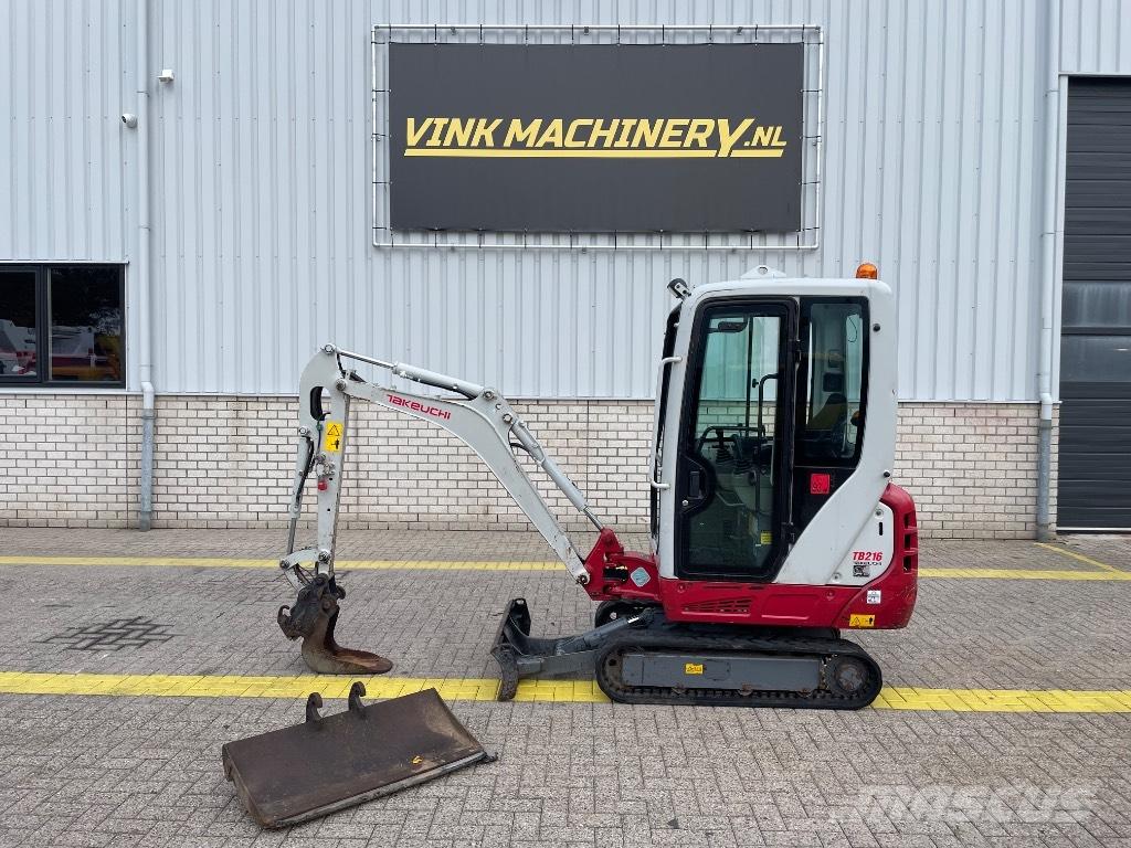 Takeuchi TB 216 Mini rýpadla < 7t