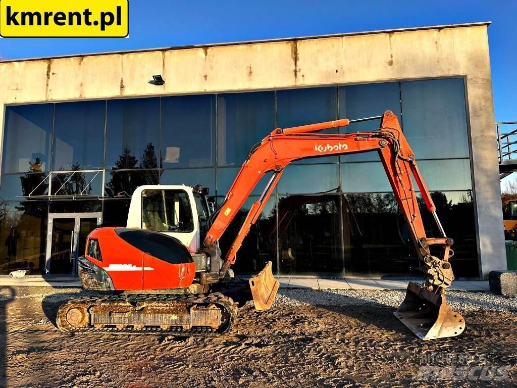 Kubota KX 080-3 Midi rýpadla 7t - 12t