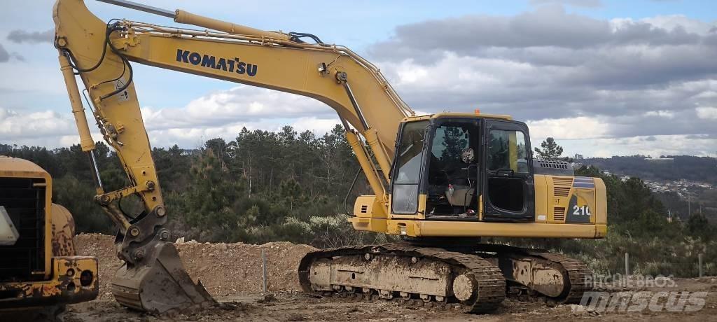 Komatsu PC 210-8 Pásová rýpadla