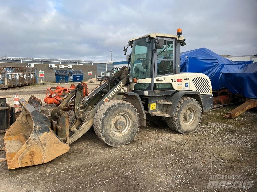 Terex TL 80 Kolové nakladače