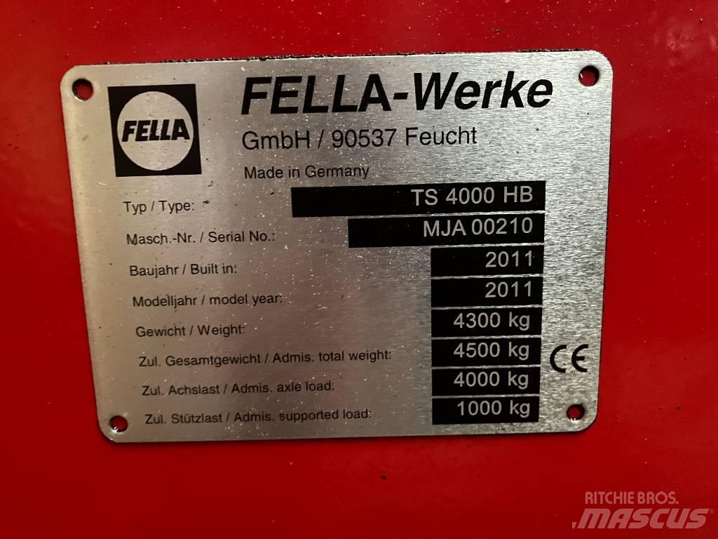 Fella Rotorrive-4 Obraceče a shrabovače sena