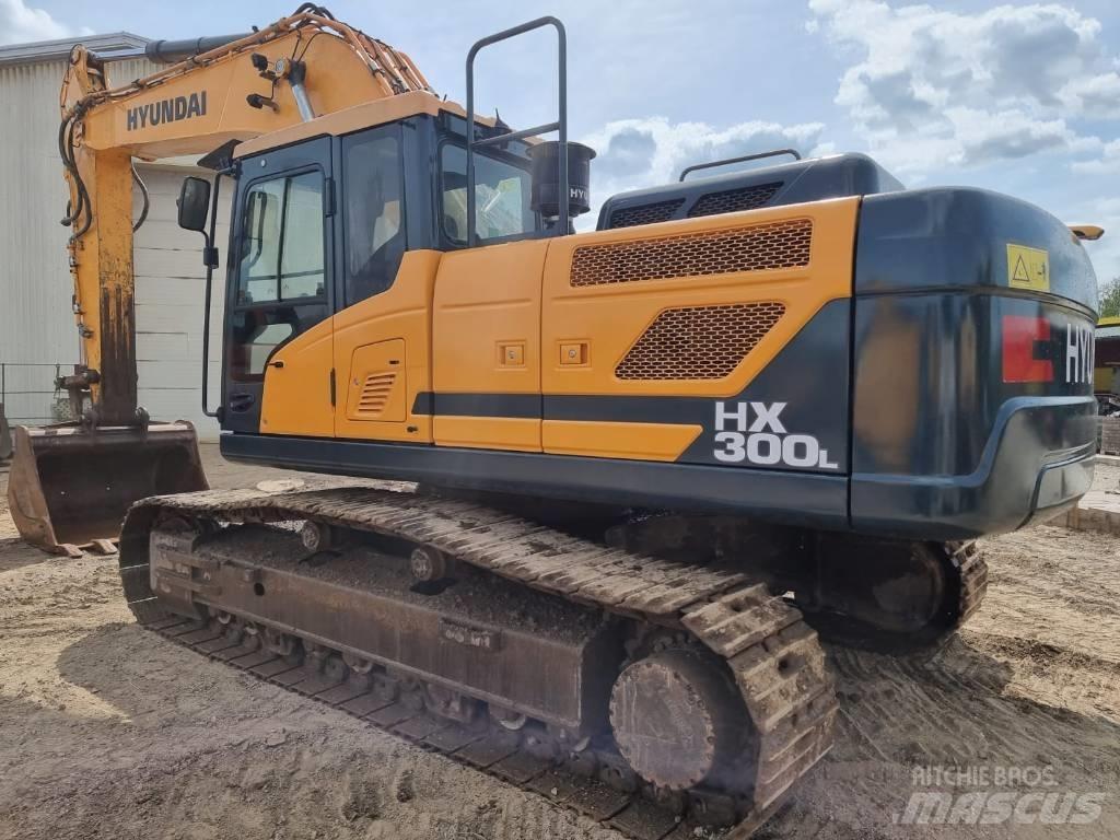 Hyundai HX 300 LC Pásová rýpadla