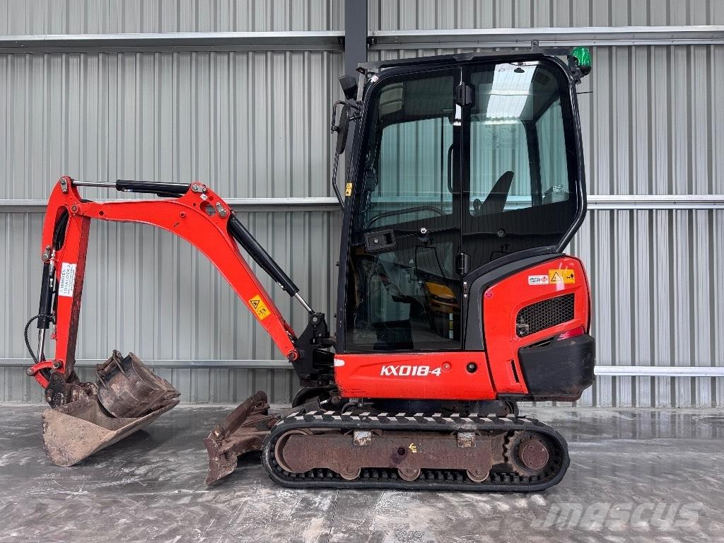 Kubota KX 018-4 Mini rýpadla < 7t