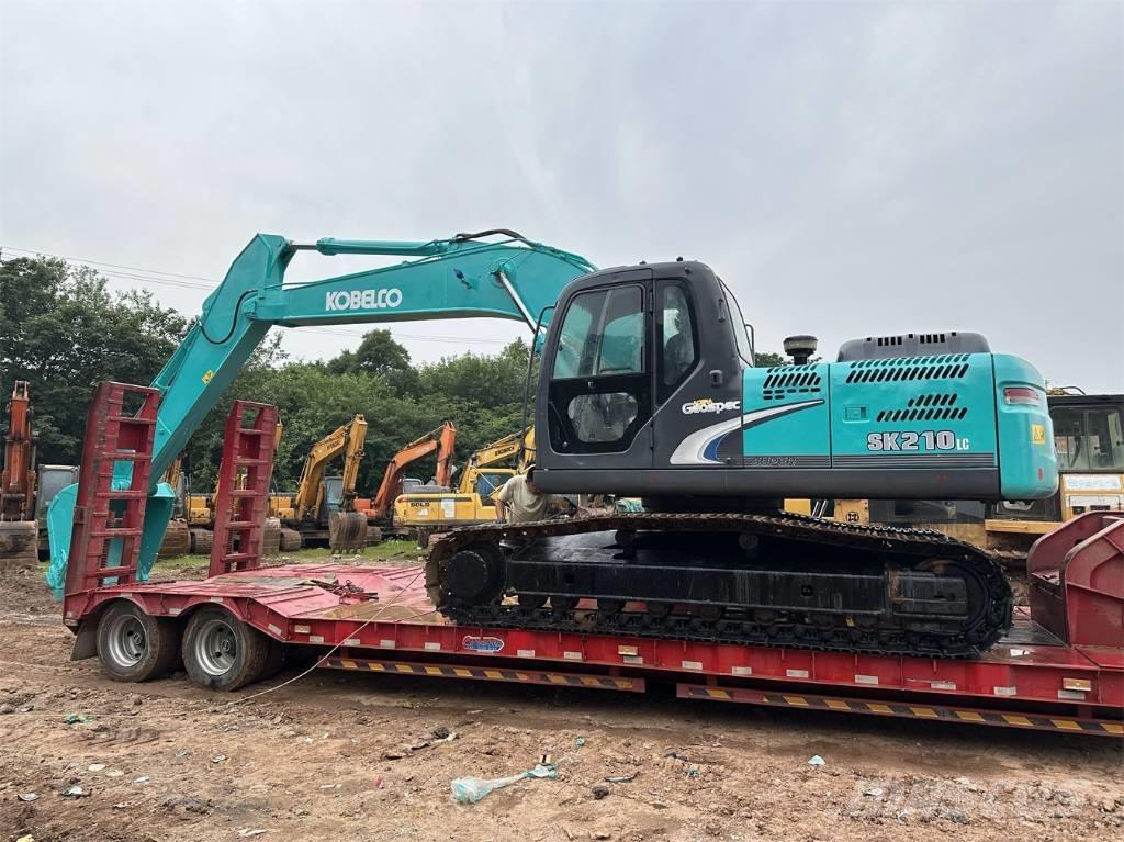 Kobelco SK 210 LC Pásová rýpadla