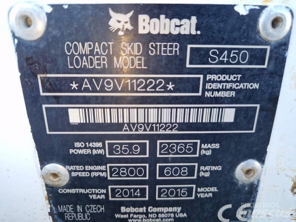 Bobcat S 450 Smykem řízené nakladače