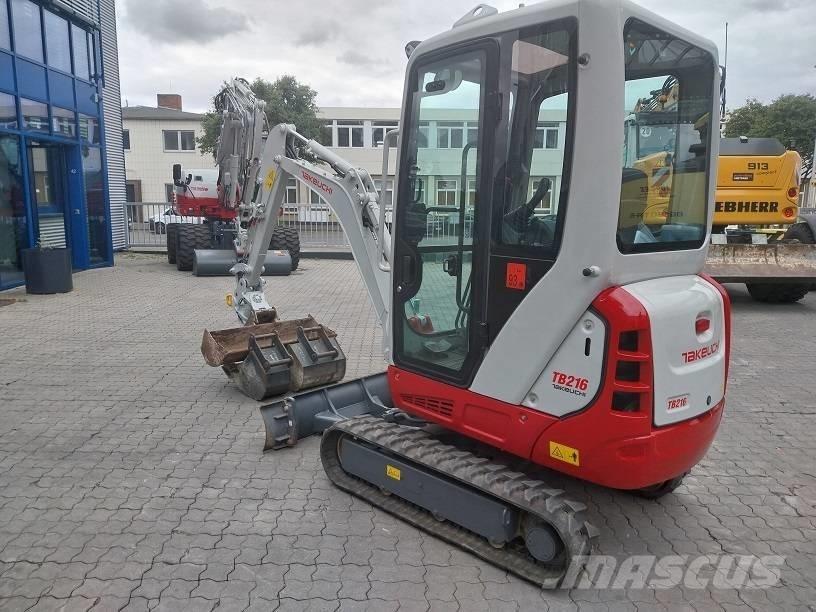Takeuchi TB 216 A Mini rýpadla < 7t
