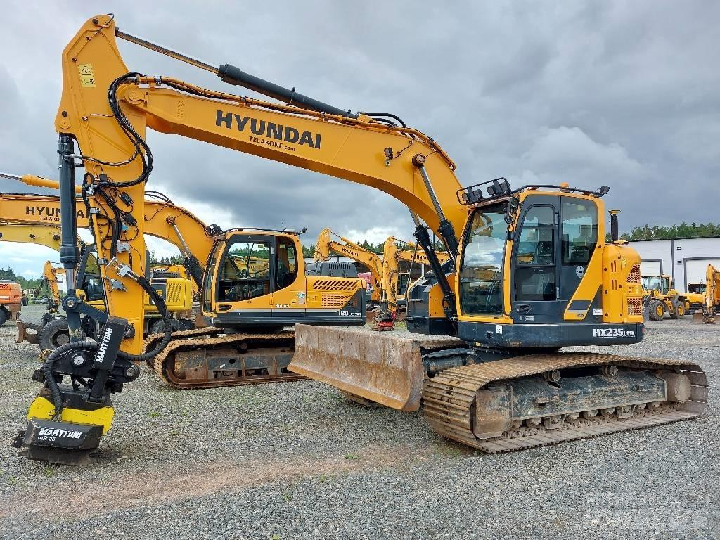 Hyundai HX 235 LCRD Pásová rýpadla