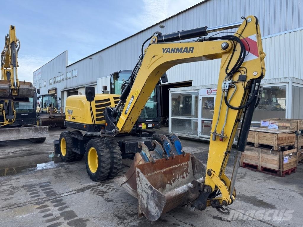 Yanmar B95W (40810) Kolová rýpadla
