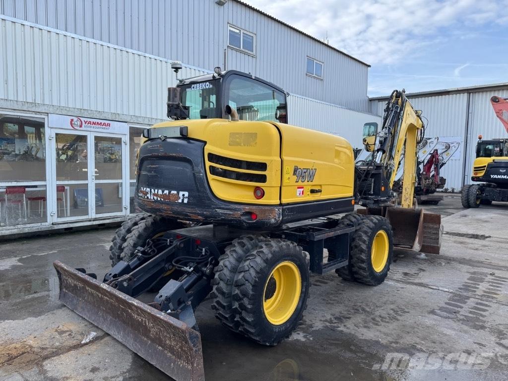 Yanmar B95W (40810) Kolová rýpadla