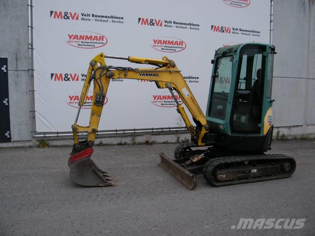 Yanmar Vio 25 CR-3 Mini rýpadla < 7t