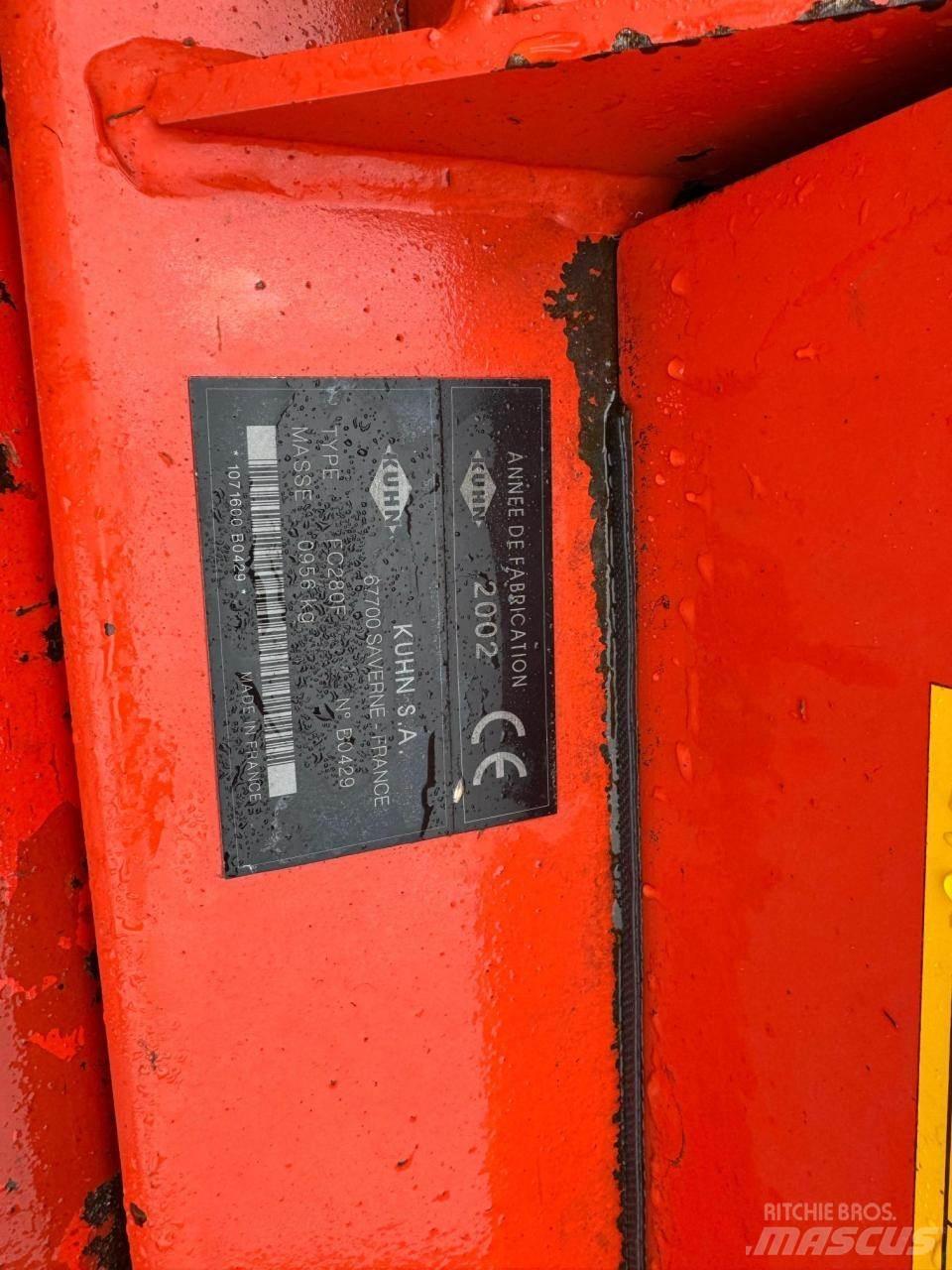 Kuhn FC280F Žací stroje
