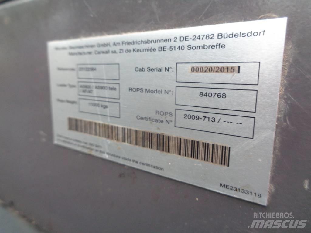 Mecalac AF 1050 Kolové nakladače