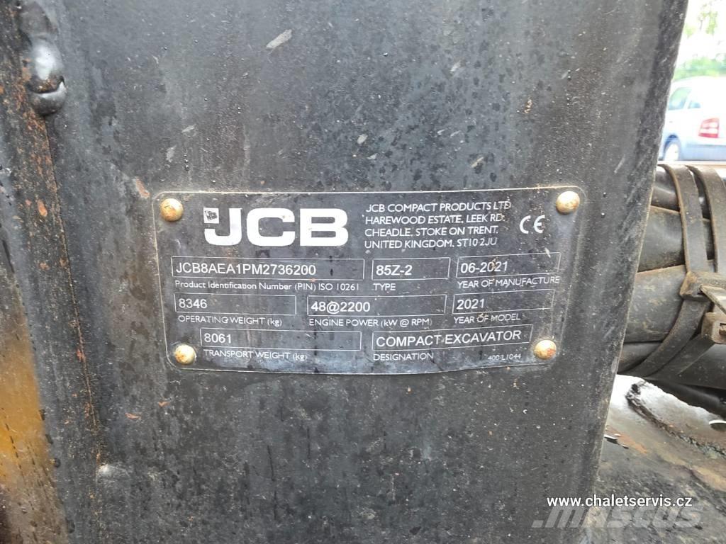 JCB 85 Z-2 Midi rýpadla 7t - 12t