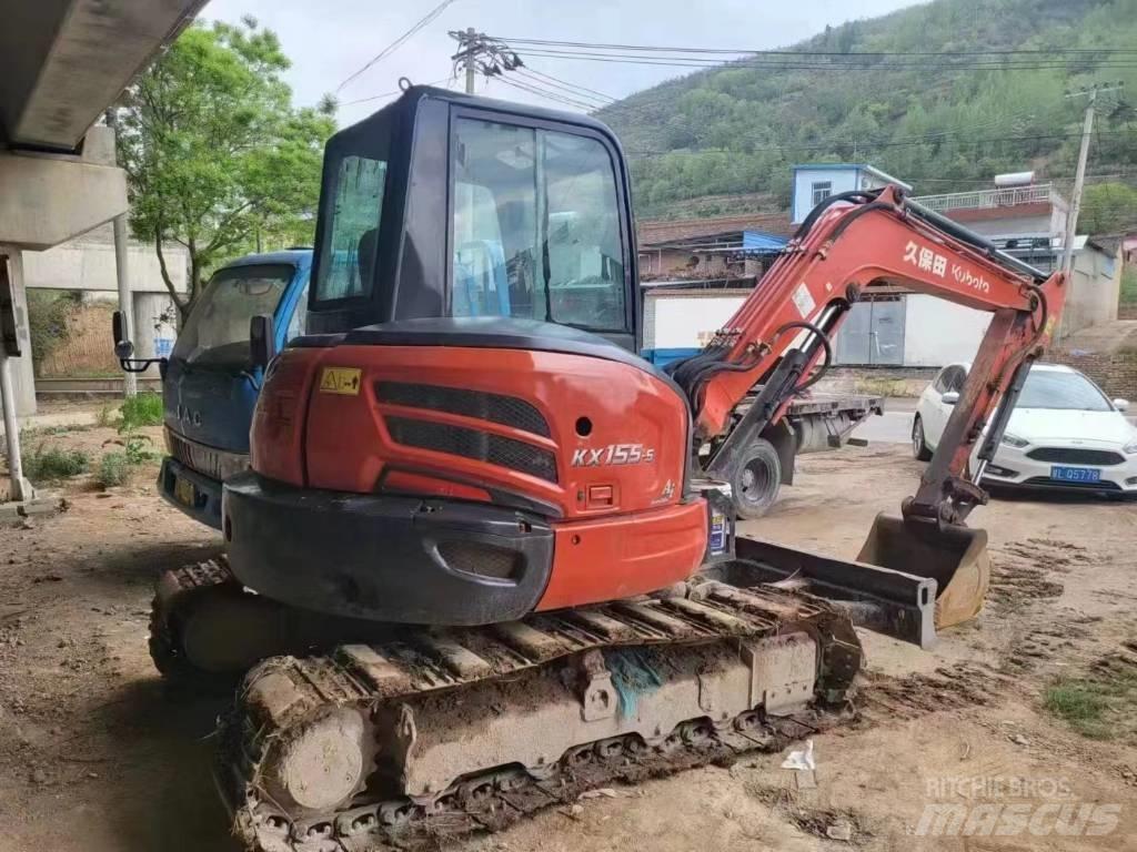 Kubota KX 155-5 Pásová rýpadla
