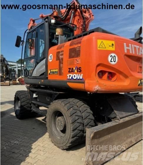 Hitachi ZX 170 W-6 Kolová rýpadla