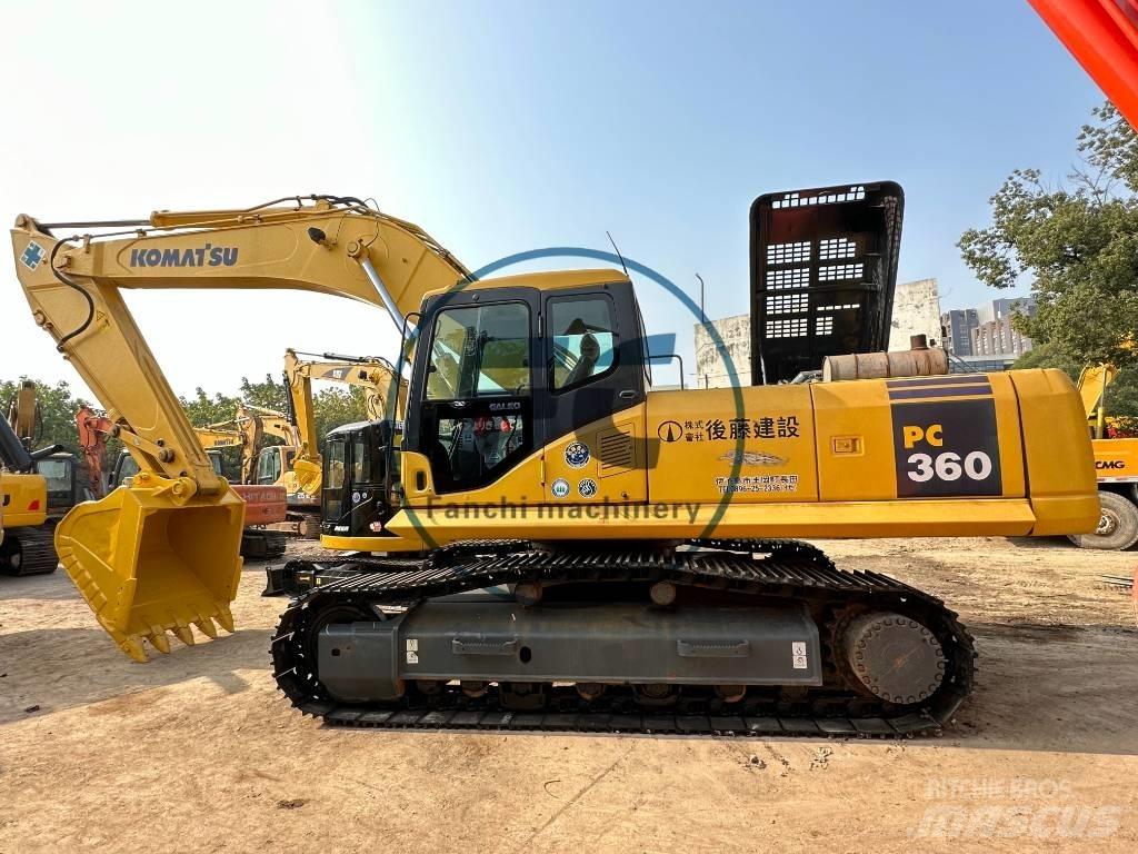 Komatsu PC 360 Pásová rýpadla