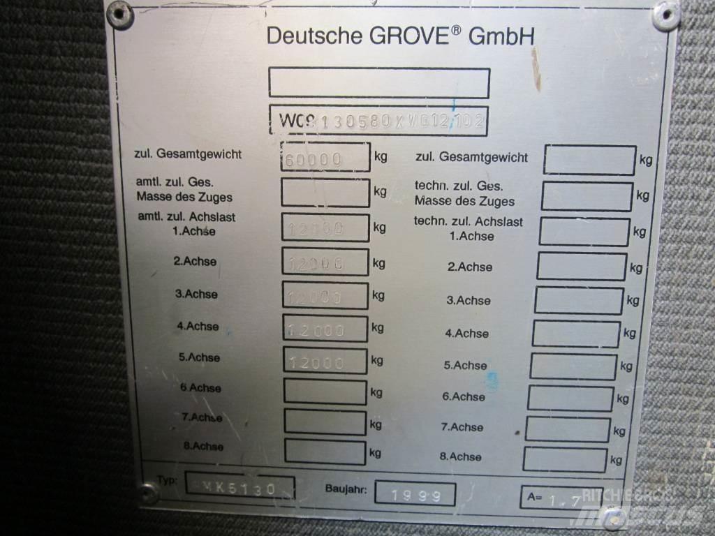 Grove GMK 5130 Univerzální terénní jeřáby