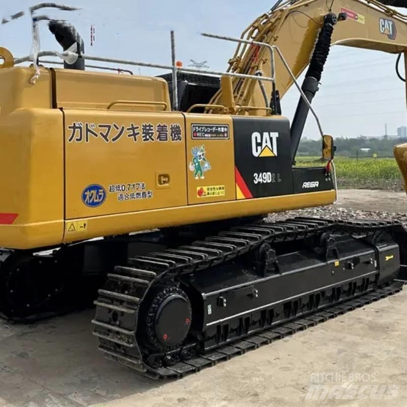 CAT 349 D Pásová rýpadla