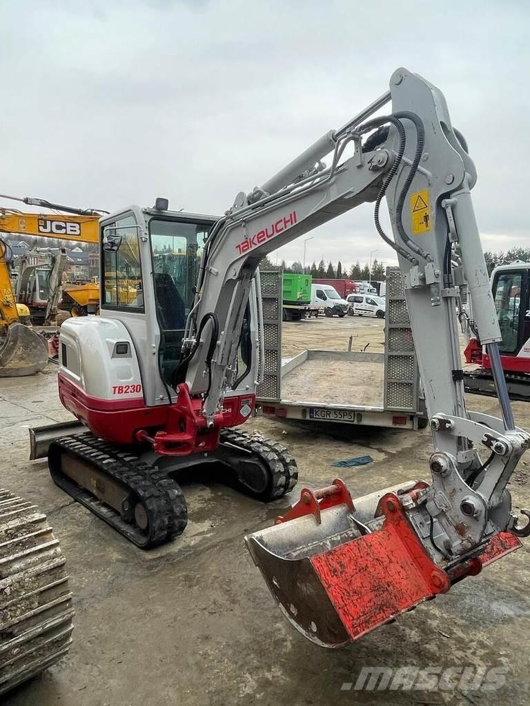 Takeuchi TB230 V3 Mini rýpadla < 7t