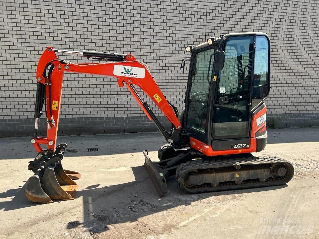 Kubota U 27-4 Mini rýpadla < 7t
