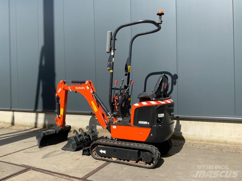 Kubota K008-5 Mini rýpadla < 7t