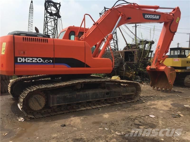 Doosan dh220lc-7 Pásová rýpadla