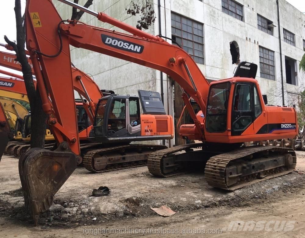 Doosan dh220lc-7 Pásová rýpadla