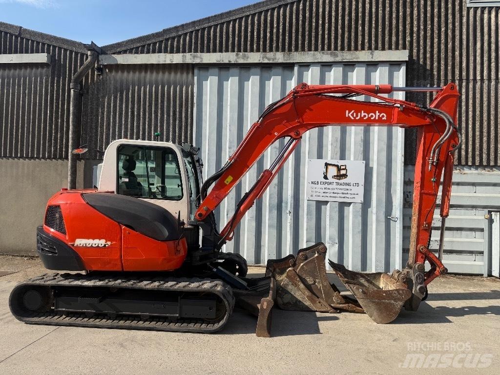 Kubota KX 080 Midi rýpadla 7t - 12t