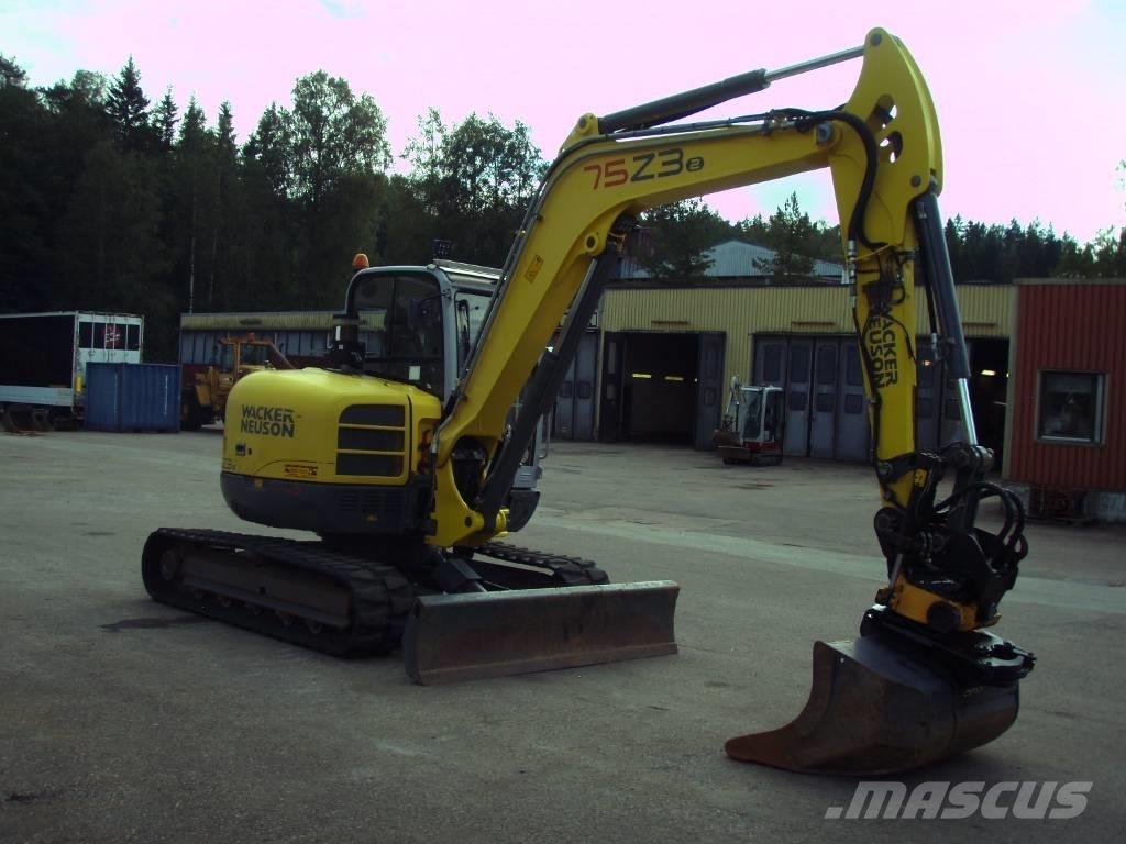 Wacker Neuson 75 Z3 Midi rýpadla 7t - 12t