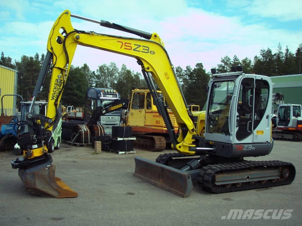 Wacker Neuson 75 Z3 Midi rýpadla 7t - 12t
