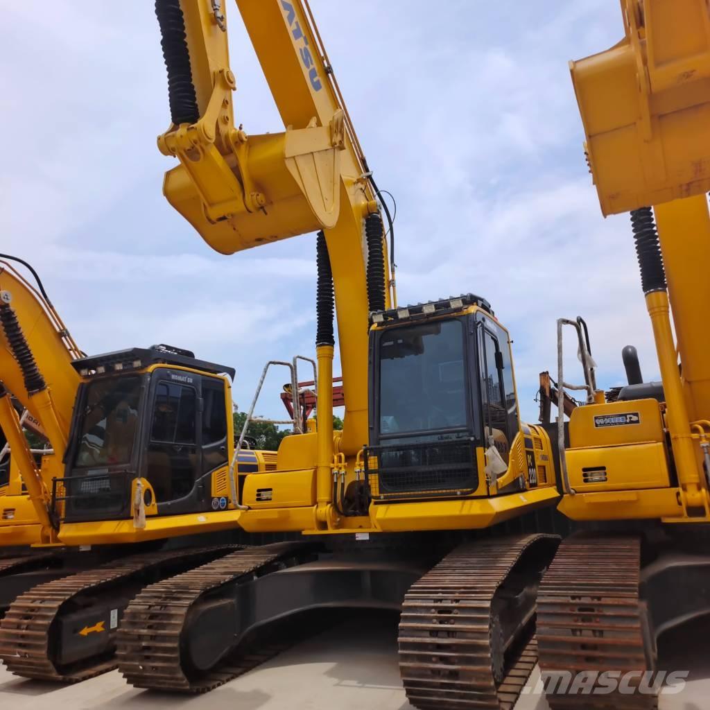 Komatsu PC 220 Pásová rýpadla