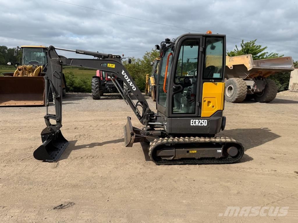 Volvo ECR 25 D Mini rýpadla < 7t