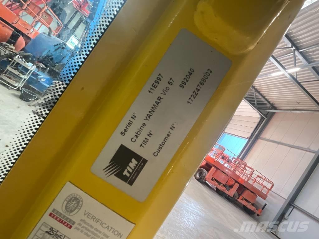 Yanmar vio 50 / vio 57 Kabiny a interiér