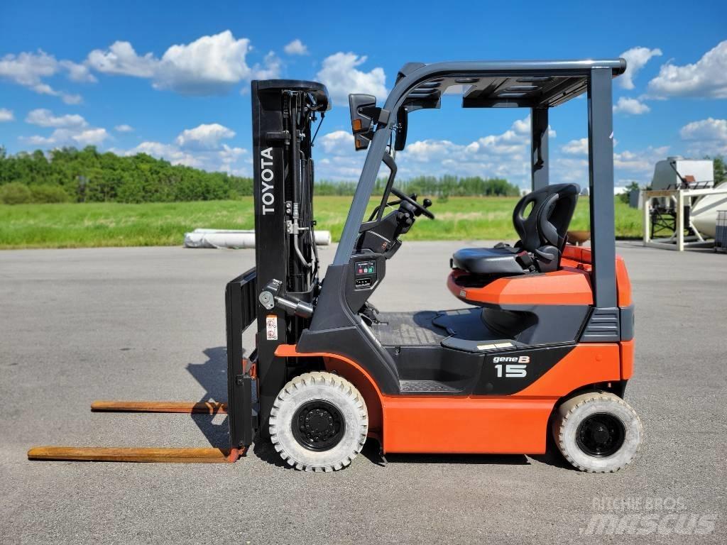Toyota 8 FB 15 Akumulátorové vozíky