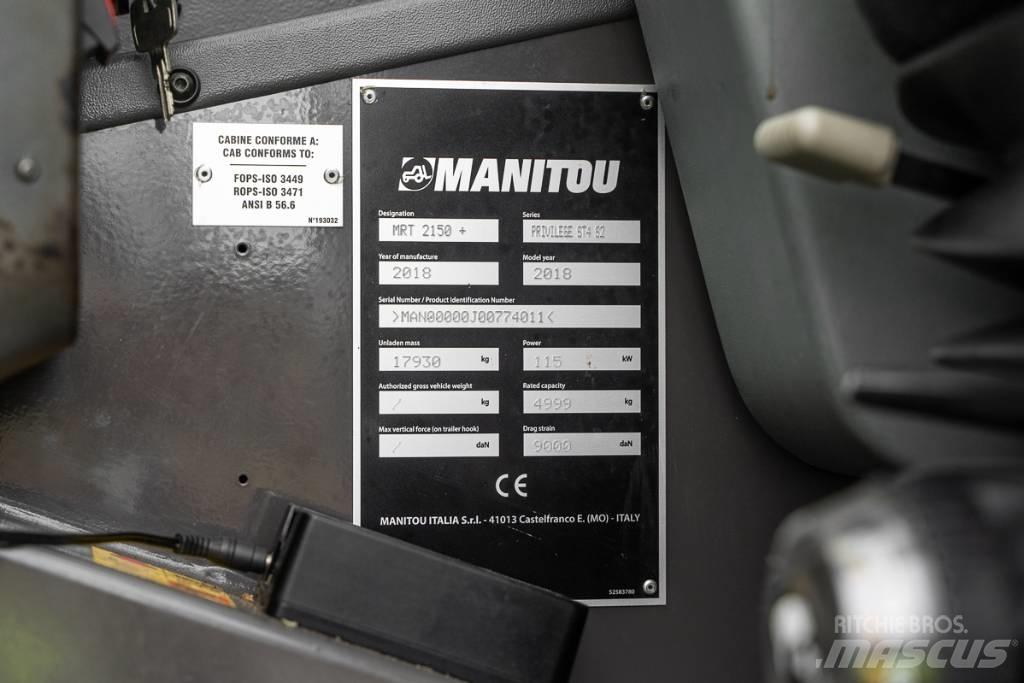 Manitou MRT 2150 Teleskopické manipulátory