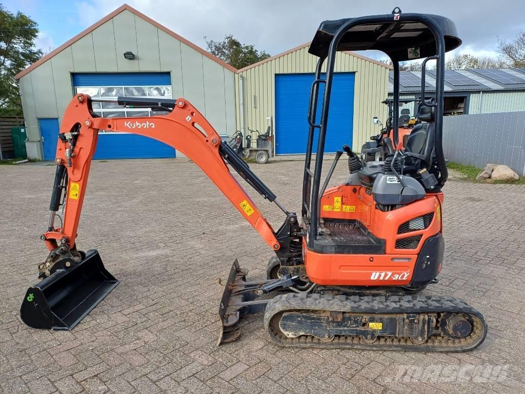 Kubota U 17-3 Mini rýpadla < 7t