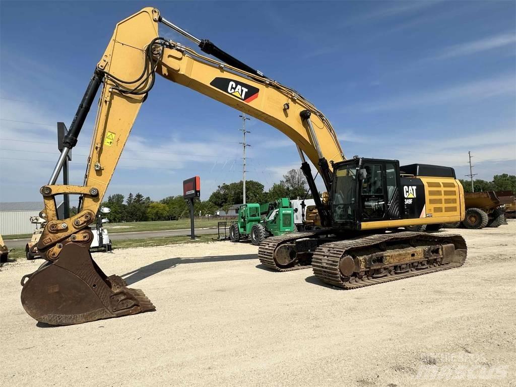 CAT 349FL Pásová rýpadla