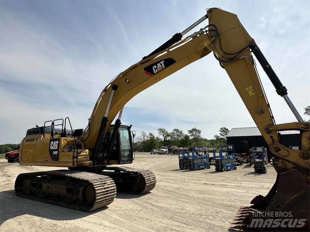 CAT 349FL Pásová rýpadla