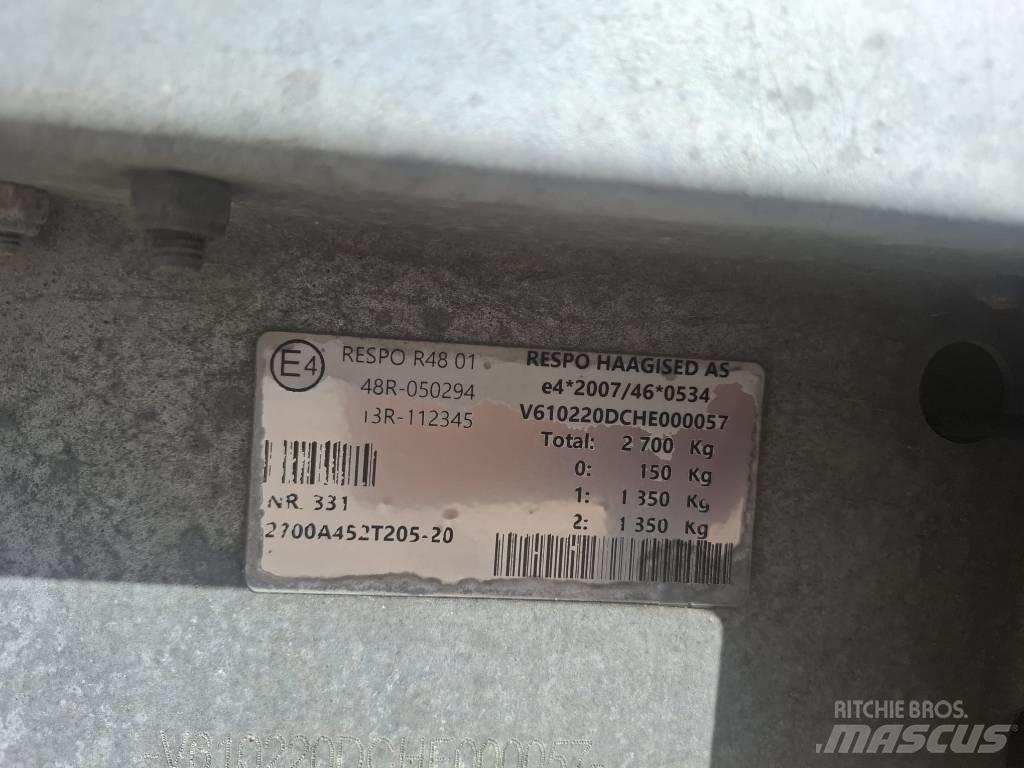 Respo 2700A452T205 Další přívěsy