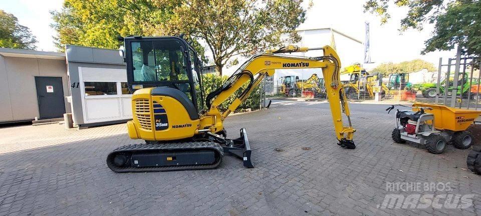 Komatsu PC 35 MR Pásová rýpadla