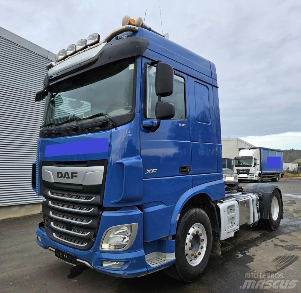 DAF XF 530 Unfall Tahače