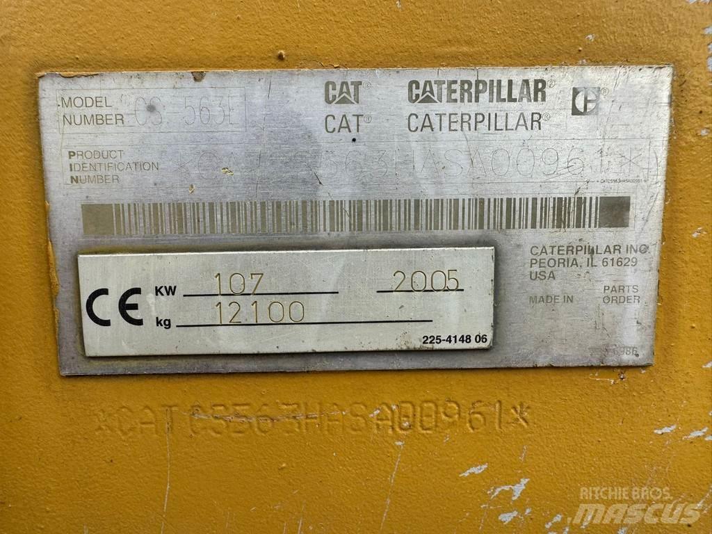 CAT CS563E Tahačové válce