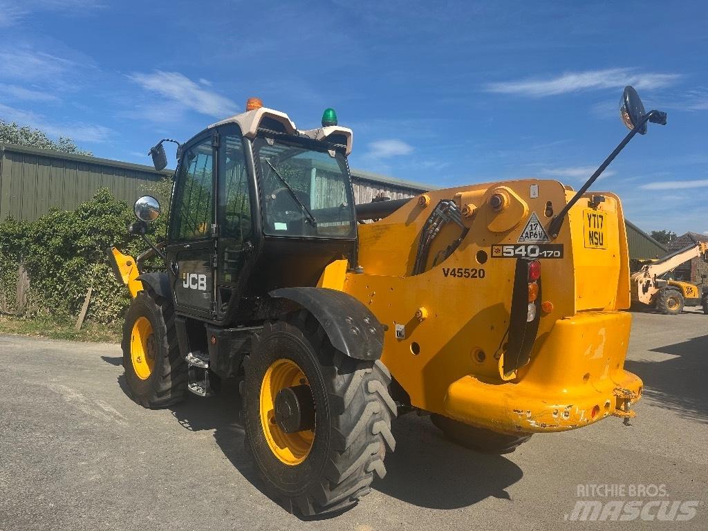 JCB 540-170 Teleskopické manipulátory