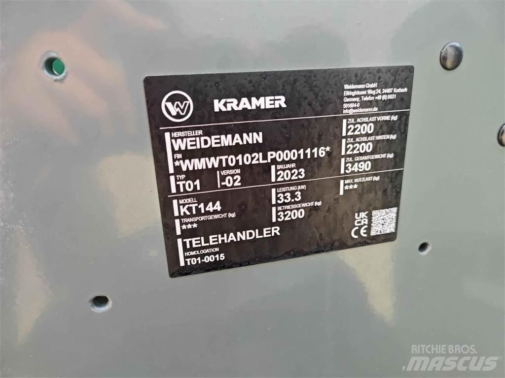 Kramer KT144 Teleskopické nakladače pro zemědělství