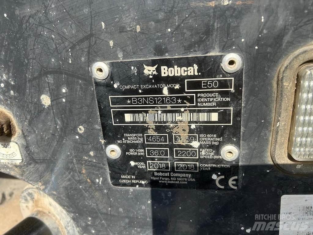 Bobcat E50 Mini rýpadla < 7t