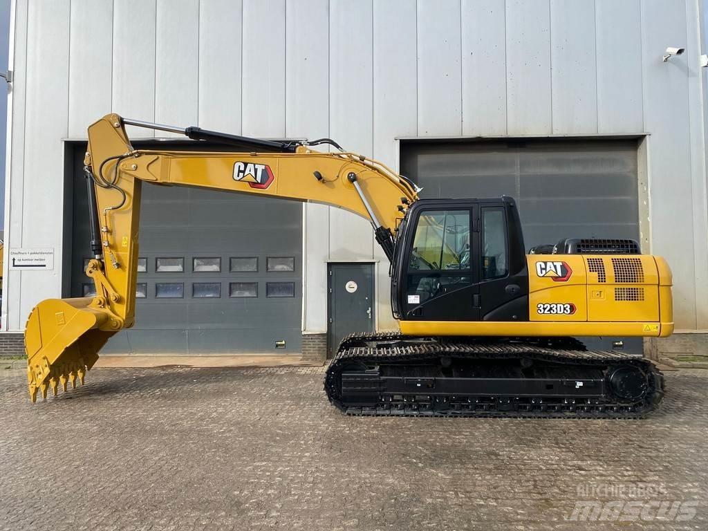 CAT 323D3 Pásová rýpadla