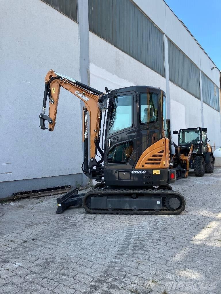CASE CX 26 C Mini rýpadla < 7t