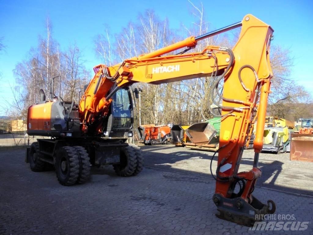 Hitachi ZX 170 W-5 B Kolová rýpadla